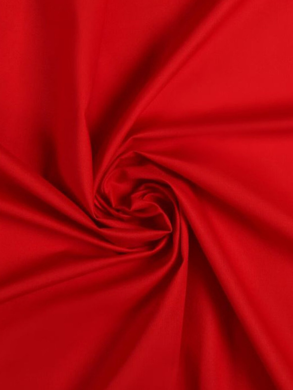 Kvalitex Pamut gumis lepedő 90x200cm piros