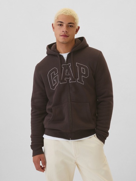 GAP Logós pulóver Sherpa GAP