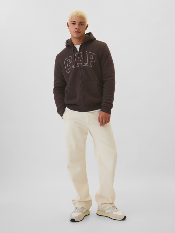 GAP Logós pulóver Sherpa GAP