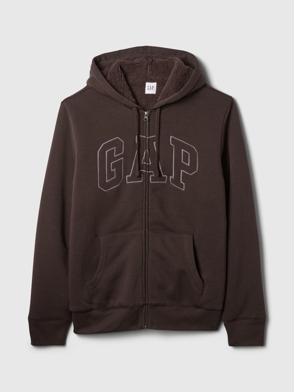 GAP Logós pulóver Sherpa GAP