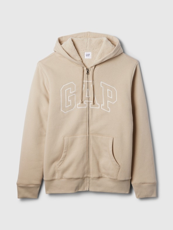 GAP Logós pulóver Sherpa GAP