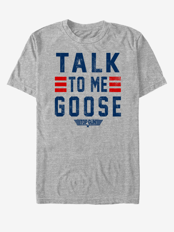 ZOOT.Fan Paramount Goose Talk Stack szürke unisex póló