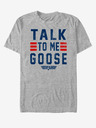 ZOOT.Fan Paramount Goose Talk Stack szürke unisex póló