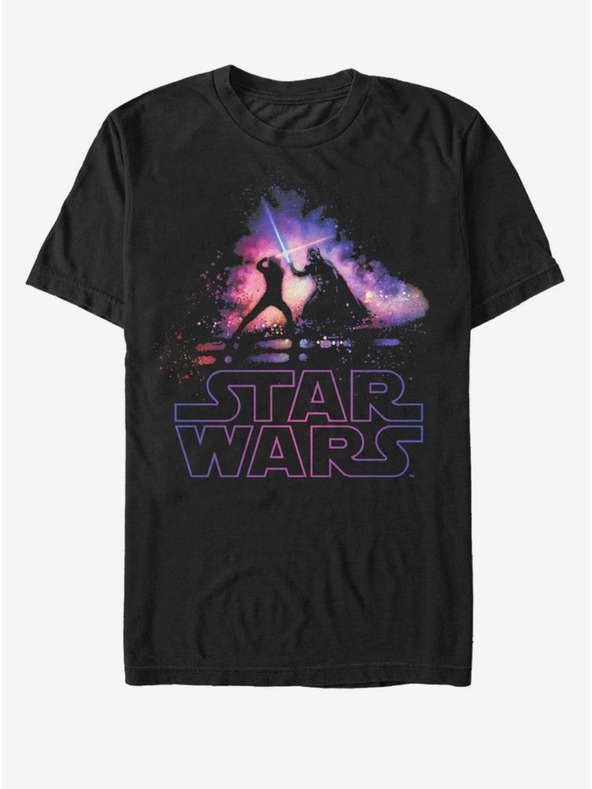 ZOOT.Fan Fekete Férfi Star Wars Crossing Sabers póló