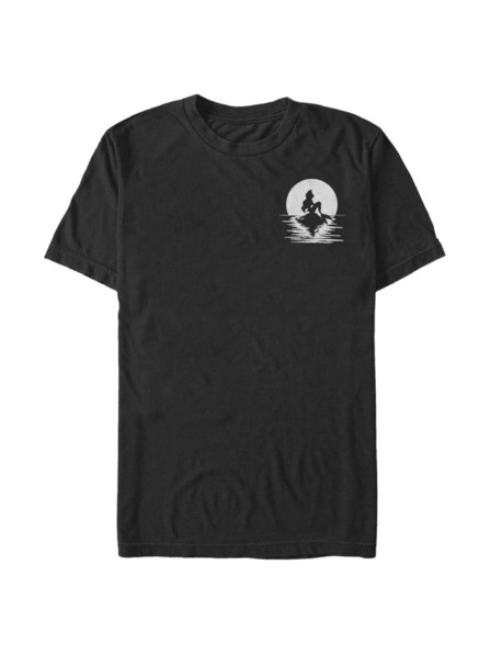 ZOOT.Fan Fekete Férfi Disney Sellő Hold póló