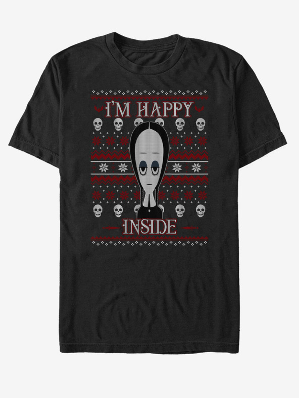 ZOOT.Fan Fekete unisex póló ZOOT.Fan MGM Happy Inside