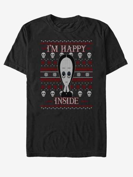 ZOOT.Fan Fekete unisex póló ZOOT.Fan MGM Happy Inside