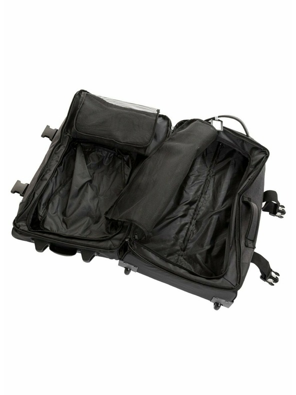 Meatfly Meatfly Contin Heather Charcoal/Black bőrönd | Fekete | Térfogat 100 L