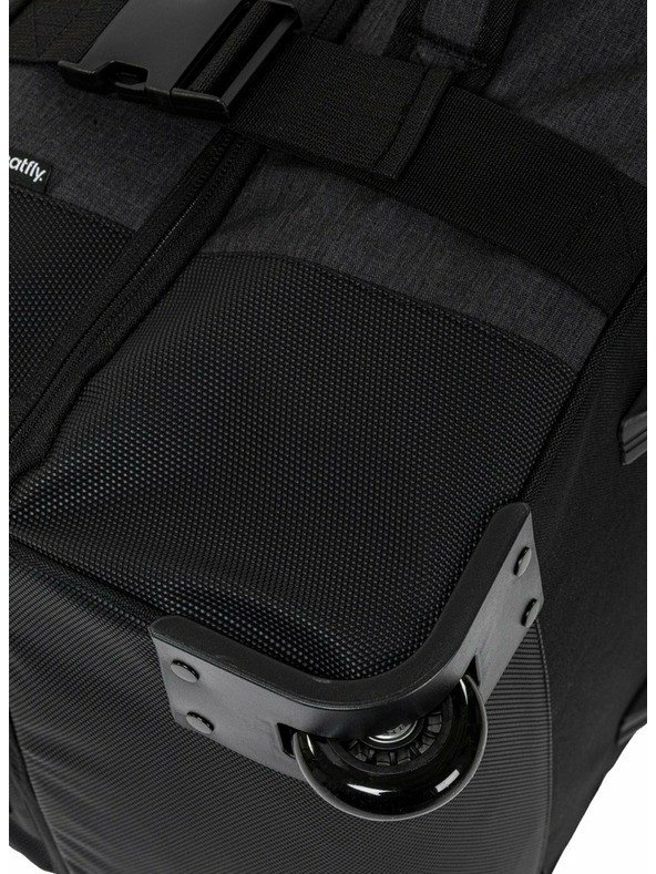 Meatfly Meatfly Contin Heather Charcoal/Black bőrönd | Fekete | Térfogat 100 L