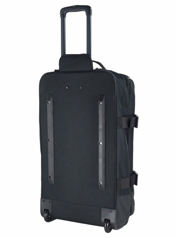 Meatfly Meatfly Contin Grey Heather bőrönd | Fekete | Térfogat 100 L