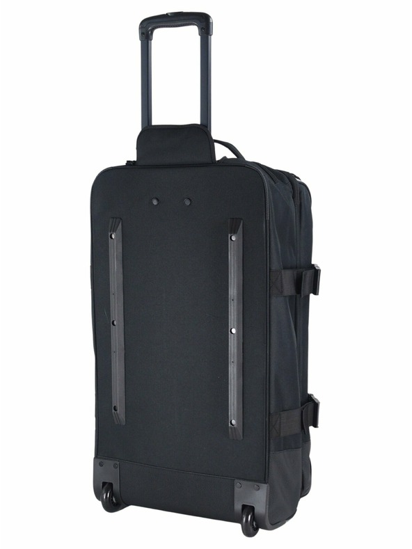 Meatfly Meatfly Contin Grey Heather bőrönd | Fekete | Térfogat 100 L