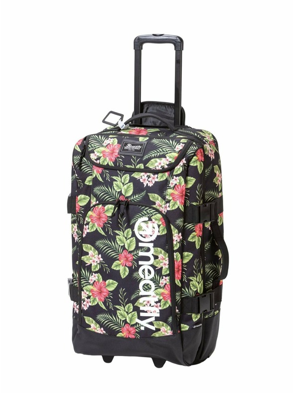 Meatfly Meatfly Contin Black Tropical bőrönd | Fekete | Térfogat 100 L