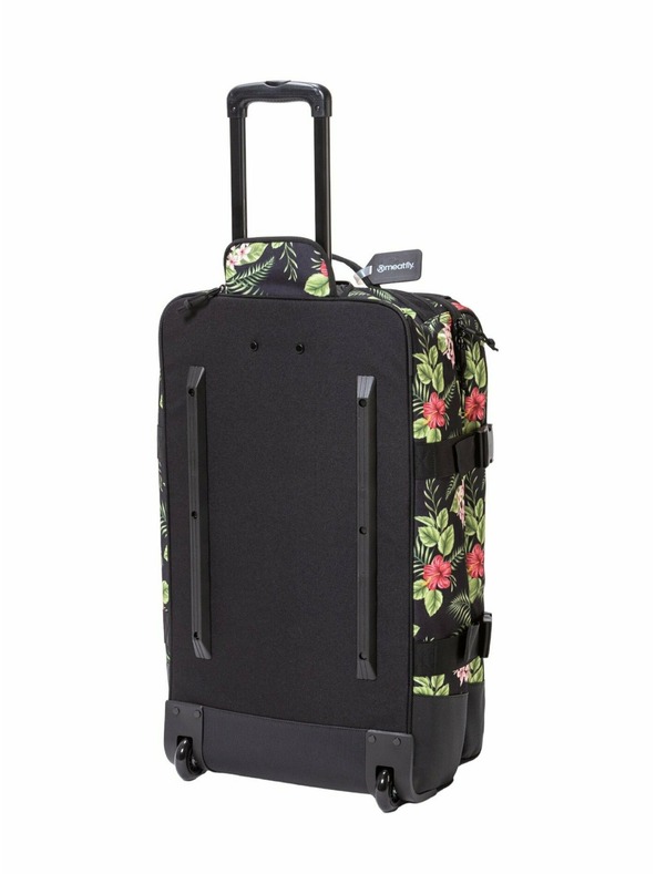 Meatfly Meatfly Contin Black Tropical bőrönd | Fekete | Térfogat 100 L