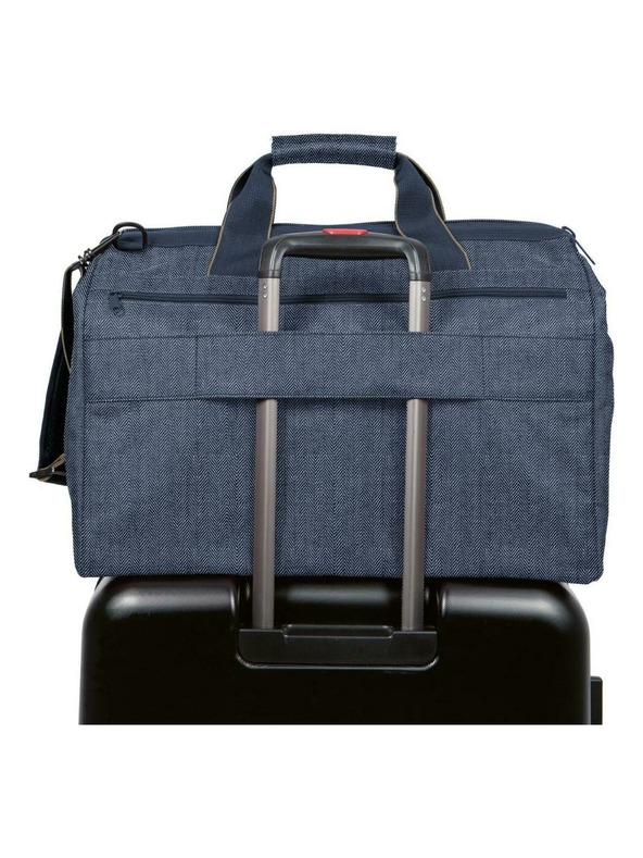 Reisenthel Reisenthel Allrounder L zsebes heringbone sötétkék utazótáska