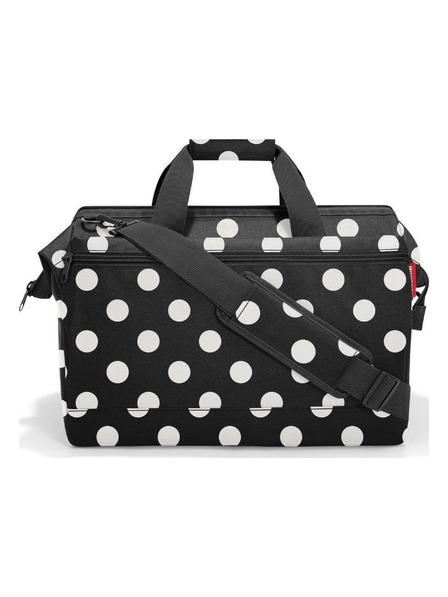 Reisenthel Reisenthel Allrounder L Pocket Dots fehér utazótáska Reisenthel Allrounder L Pocket Dots fehér utazótáska
