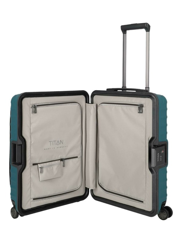 Titan Utazótáska Titan Litron Frame S elülső zseb Petrol