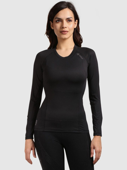 Kilpi Női funkcionális hosszú ujjú póló Kilpi SPOLETO-W fekete