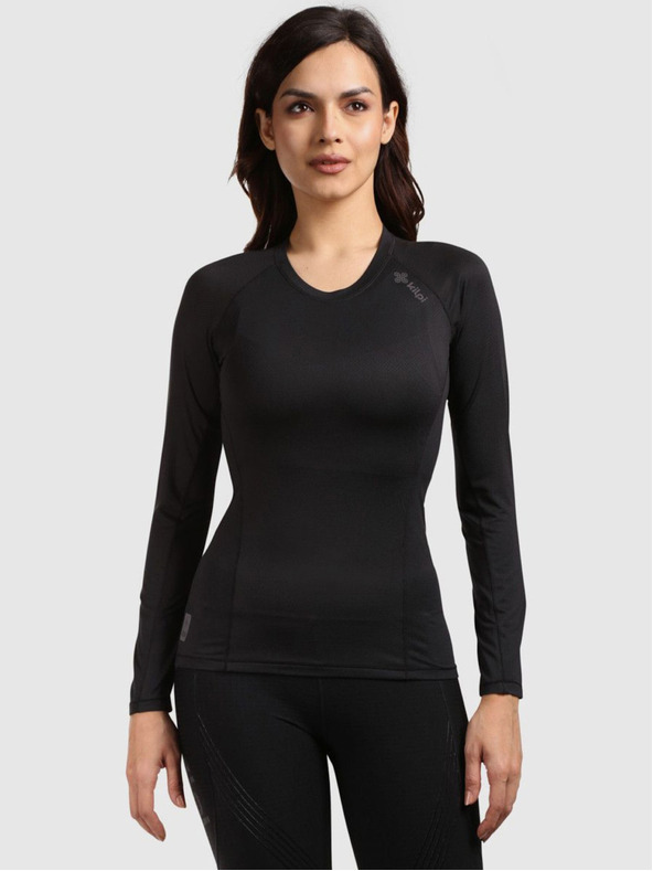 Kilpi Női funkcionális hosszú ujjú póló Kilpi SPOLETO-W fekete