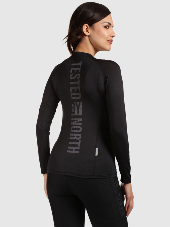 Kilpi Női funkcionális hosszú ujjú póló Kilpi SPOLETO-W fekete