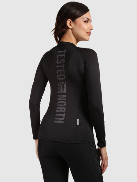 Kilpi Női funkcionális hosszú ujjú póló Kilpi SPOLETO-W fekete