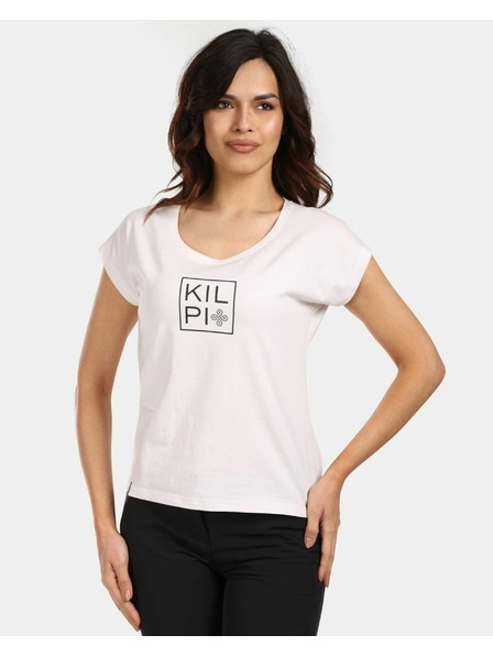 Kilpi Női pamut póló Kilpi ROANE-W Fehér