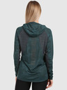 Kilpi Kilpi Női futó melegítőfelső AILEEN-W Sötétzöld
