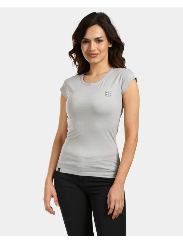 Kilpi Női pamut póló Kilpi LOS-W Világosszürke
