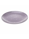 Casa de Engel Kerámia tányér - lila pöttyökkel, 6/24