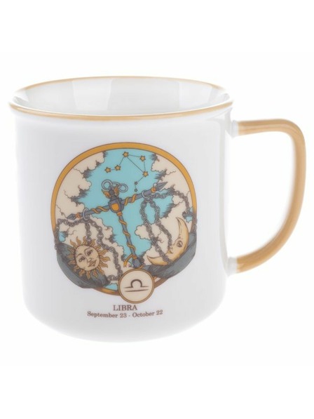 Casa de Engel Porcelán bögre, Csillagjegy - Mérleg, 460ml, 6/36