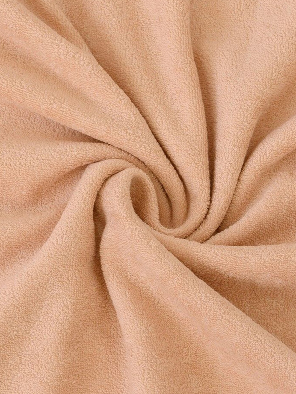 Kvalitex Frottír lepedő 220x200cm világos bézs Kvalitex