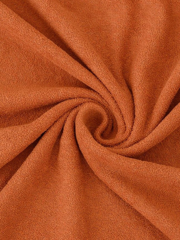 Kvalitex Frottír lepedő 160x200cm barna