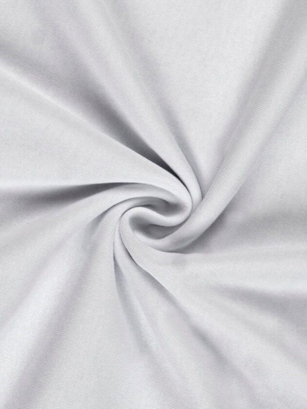 Kvalitex Jersey lepedő kétszemélyes 180x200cm fehér Kvalitex