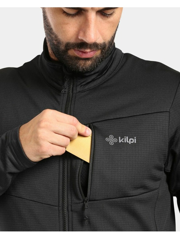 Kilpi Férfi funkcionális pulóver Kilpi ERIN-M Fekete