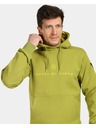 Kilpi Férfi pamut kapucnis pulóver Kilpi TOMAR-M Zöld