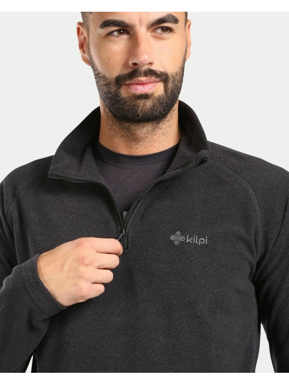 Kilpi Férfi fleece melegítőfelső Kilpi ALMERI-M Fekete