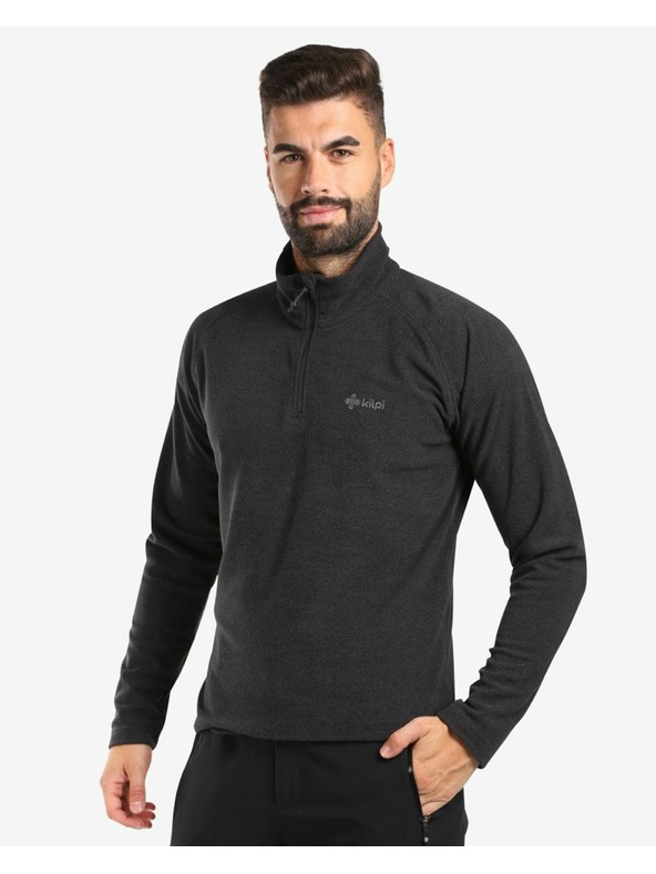 Kilpi Férfi fleece melegítőfelső Kilpi ALMERI-M Fekete