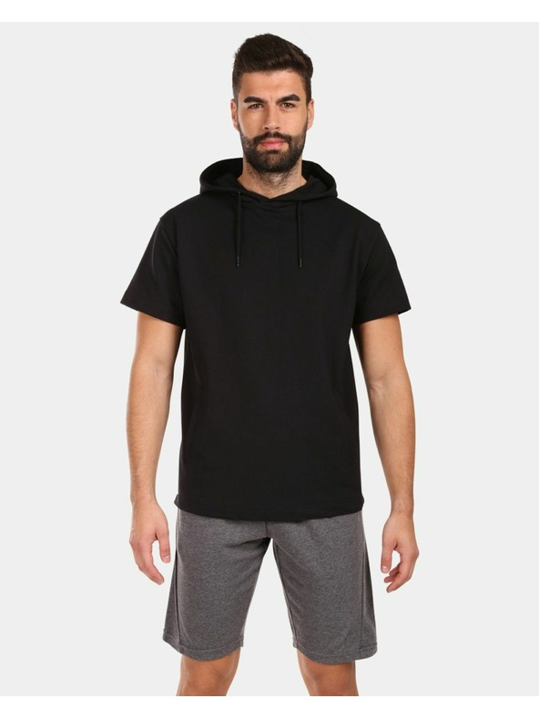 Kilpi Kilpi DIAN-M Férfi kapucnis pulóver Fekete