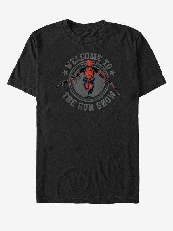 ZOOT.Fan Fekete unisex póló Marvel Gun Show