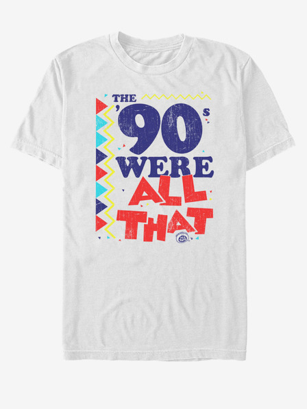 ZOOT.Fan Fehér Nickelodeon 90 All uniszex póló