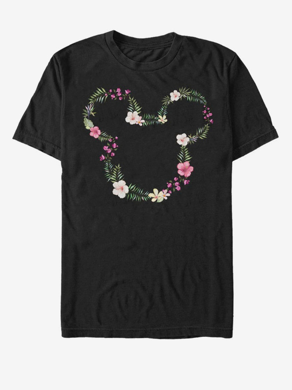 ZOOT.Fan Fekete Férfi Disney virágos Mickey póló