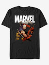ZOOT.Fan Fekete unisex póló ZOOT.Fan Marvel Deadpool Harc ZOOT.Fan Marvel Deadpool Harc