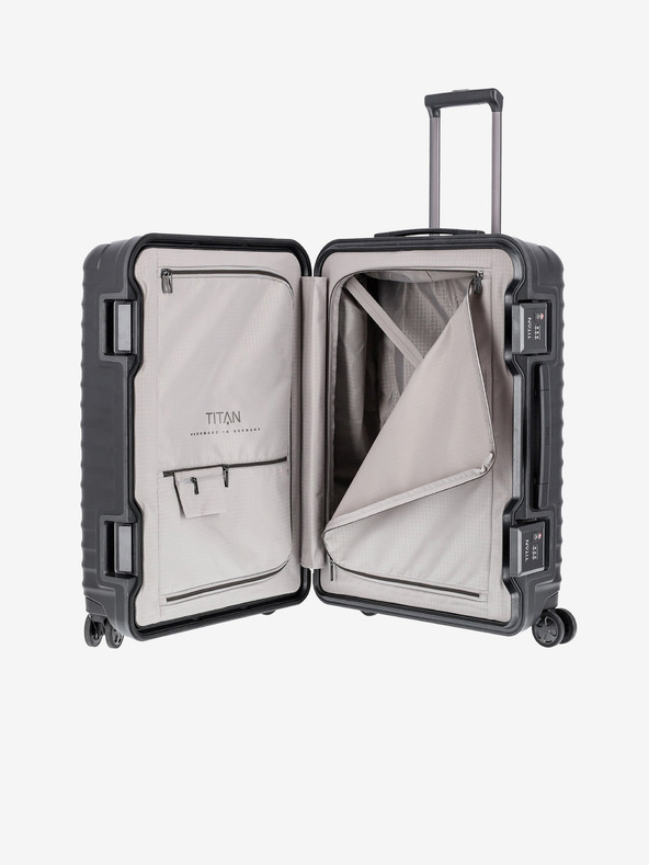 Titan Fekete utazótáska Titan Litron Frame M Fekete