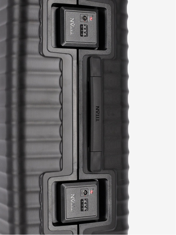 Titan Fekete utazótáska Titan Litron Frame M Fekete