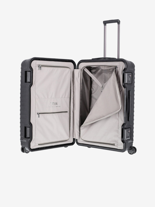 Titan Fekete utazótáska Titan Litron Frame L