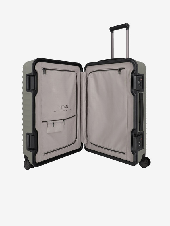 Titan Bézs utazótáska Titan Litron Frame M