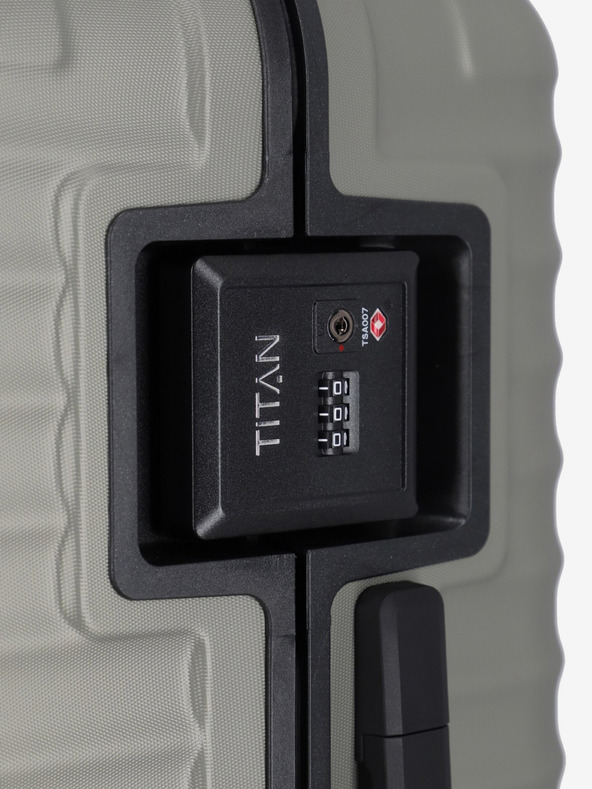 Titan Bézs utazótáska Titan Litron Frame M