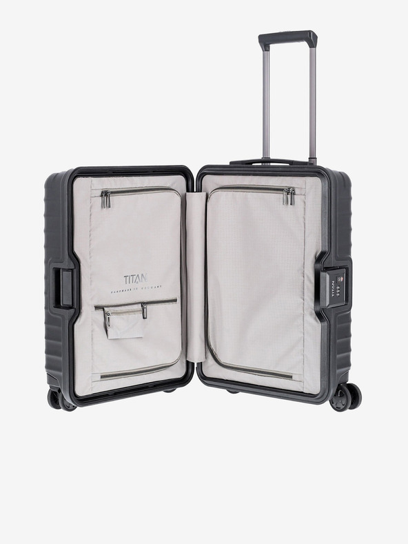 Titan Fekete utazótáska Titan Litron Frame S