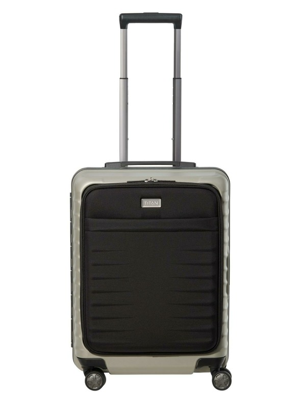 Titan Utazótáska Titan Litron Frame S első zseb Champagne