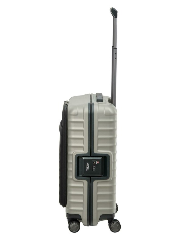 Titan Utazótáska Titan Litron Frame S első zseb Champagne