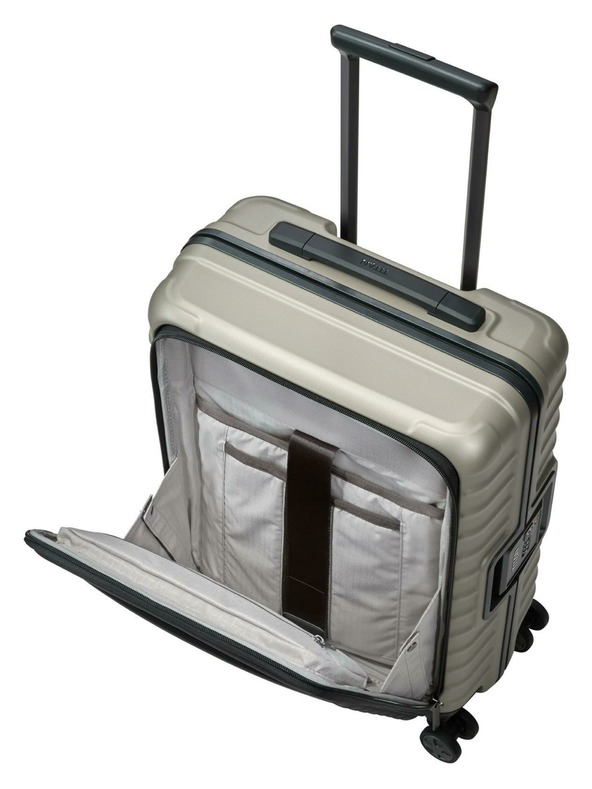 Titan Utazótáska Titan Litron Frame S első zseb Champagne